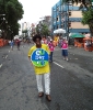 Folião curtindo o Carnaval